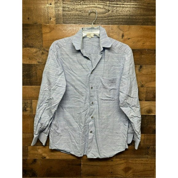 Zanella Men's Long‎ Sleeve Button Up Size Medium - Picture 1 of 4